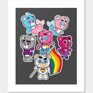 The Pride Bears Posters and Art